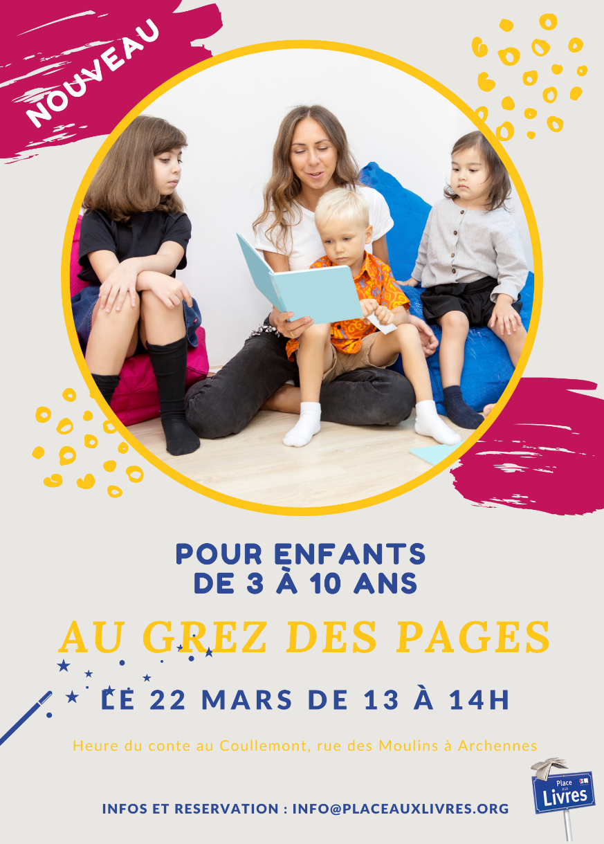 heure du conte enfants 22 mars 23