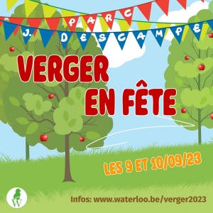 Verger en fête à Waterloo : nous y serons !