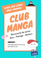 Place aux livres lance son Club manga !